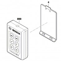 Bosch 3 601 K69 C00 Rc 2 Remote Control / Eu Spare Parts